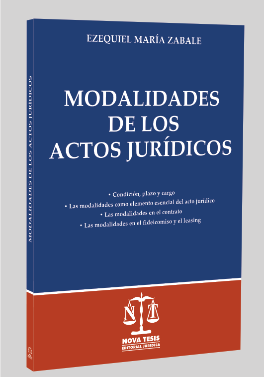 Modalidades de los actos jurídicos